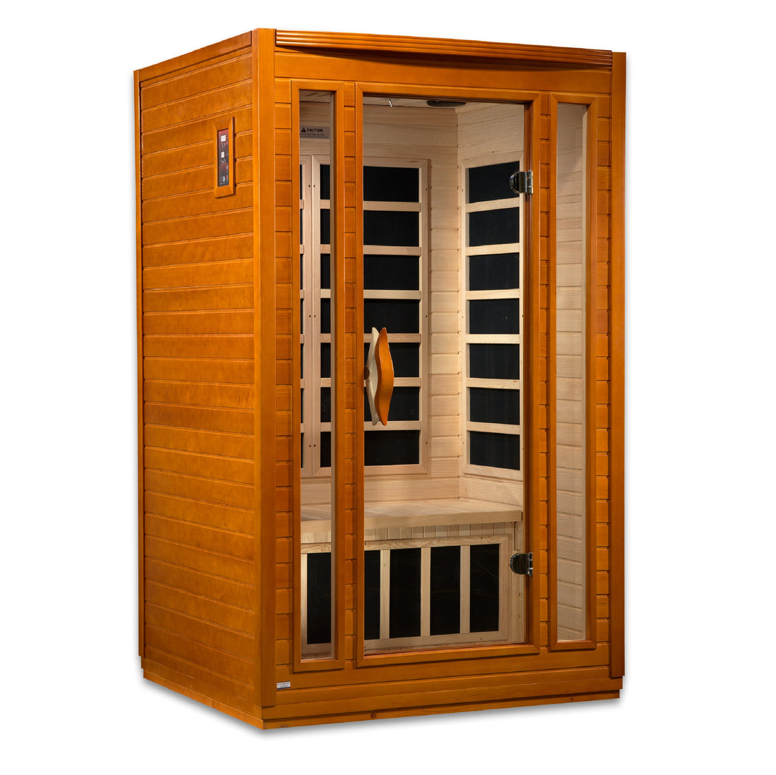 Dynamic San Marino 2-Person Far-Infrared Sauna, Canadian Hemlock
