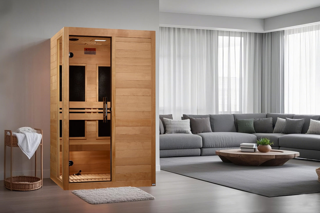 Dynamic Llumeneres 2-Person Full-Spectrum Infrared Sauna detail