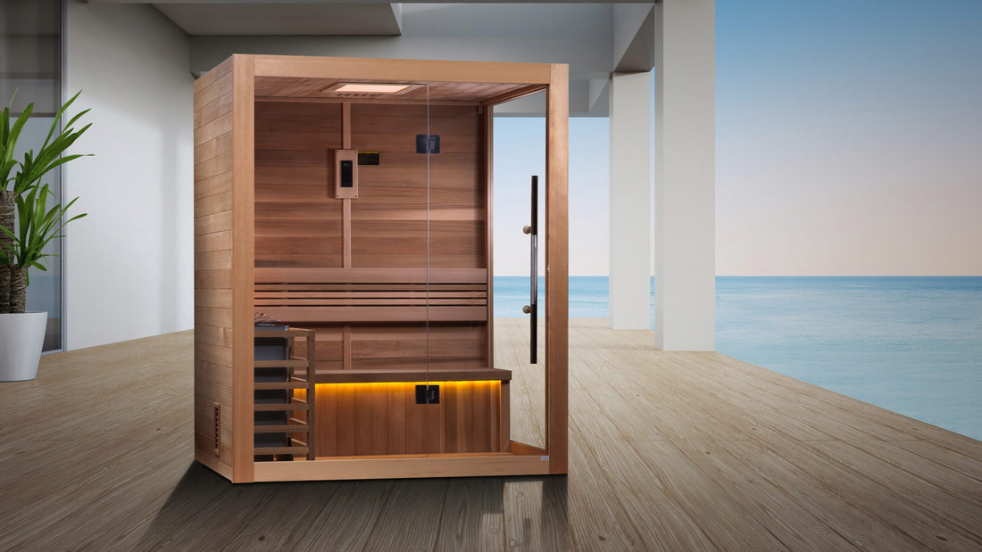 Golden Designs Hanko 2-Person Traditional Steam Sauna