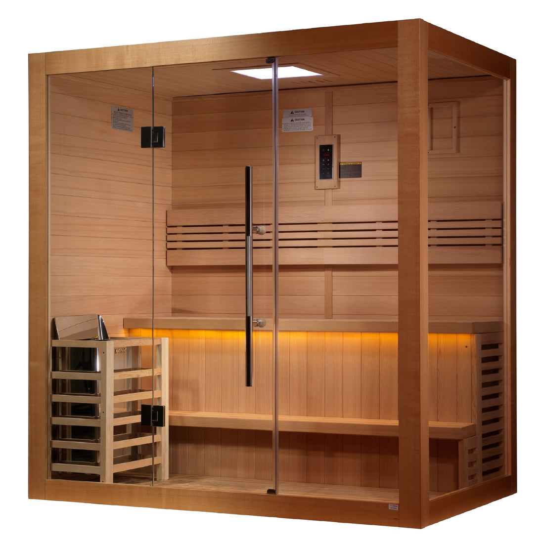 Golden Designs Forssa 3-Person Traditional Steam Sauna
