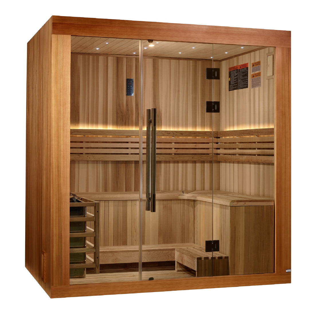 Golden Designs Copenhagen 3-Person Traditional Steam Sauna