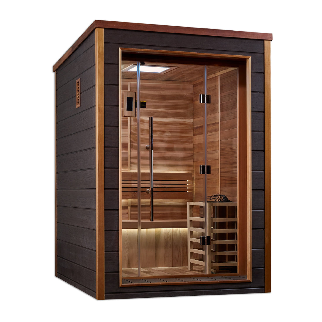 Golden Designs "Narvik" 2-Person Outdoor/Indoor Traditional Steam Sauna