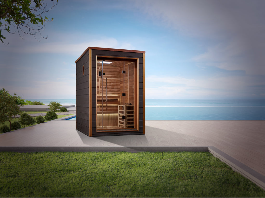 Golden Designs "Narvik" 2-Person Outdoor/Indoor Traditional Steam Sauna
