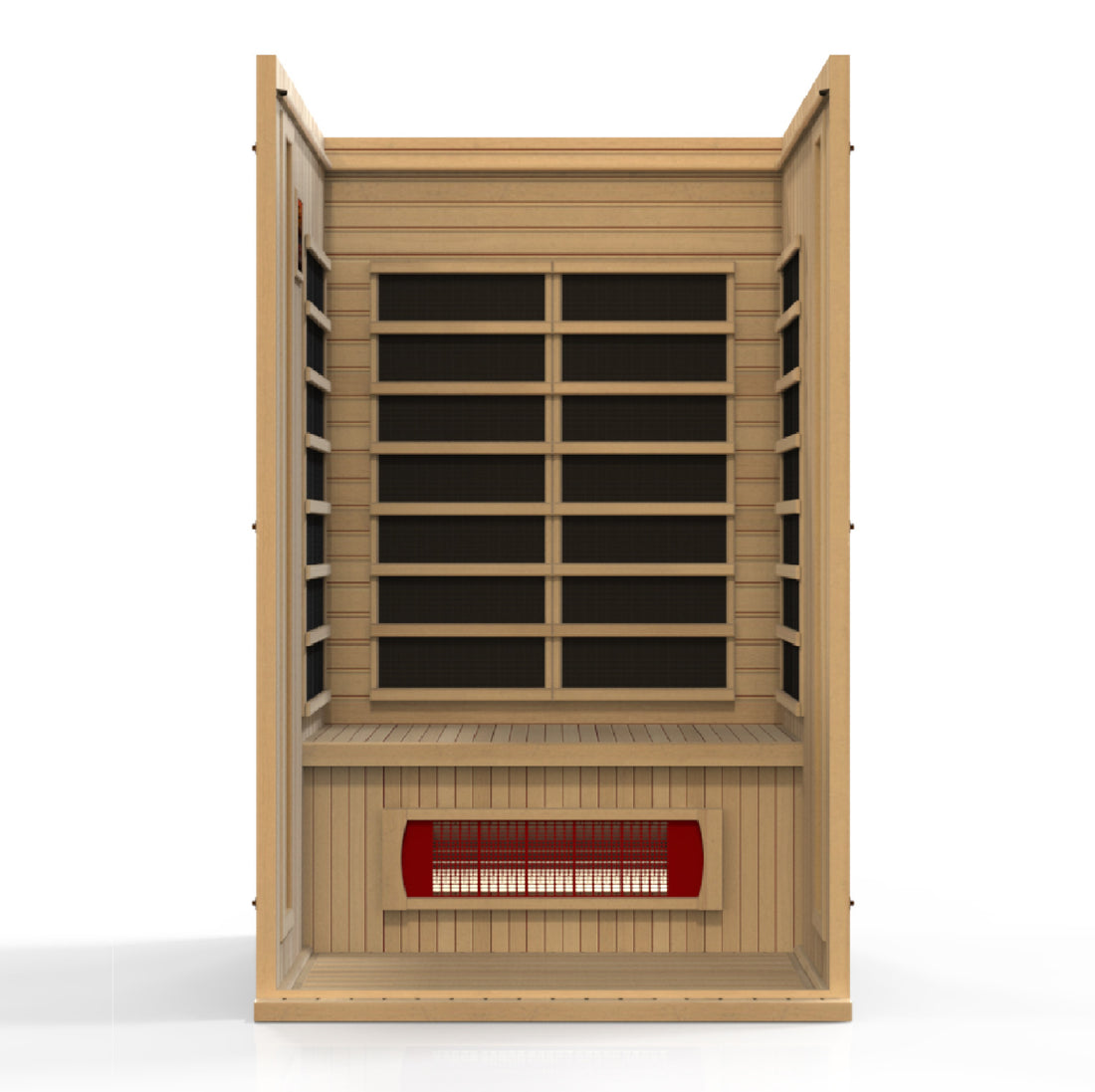Maxxus "Serenity" 2-Person Dual Tech Low EMF FAR Infrared Sauna