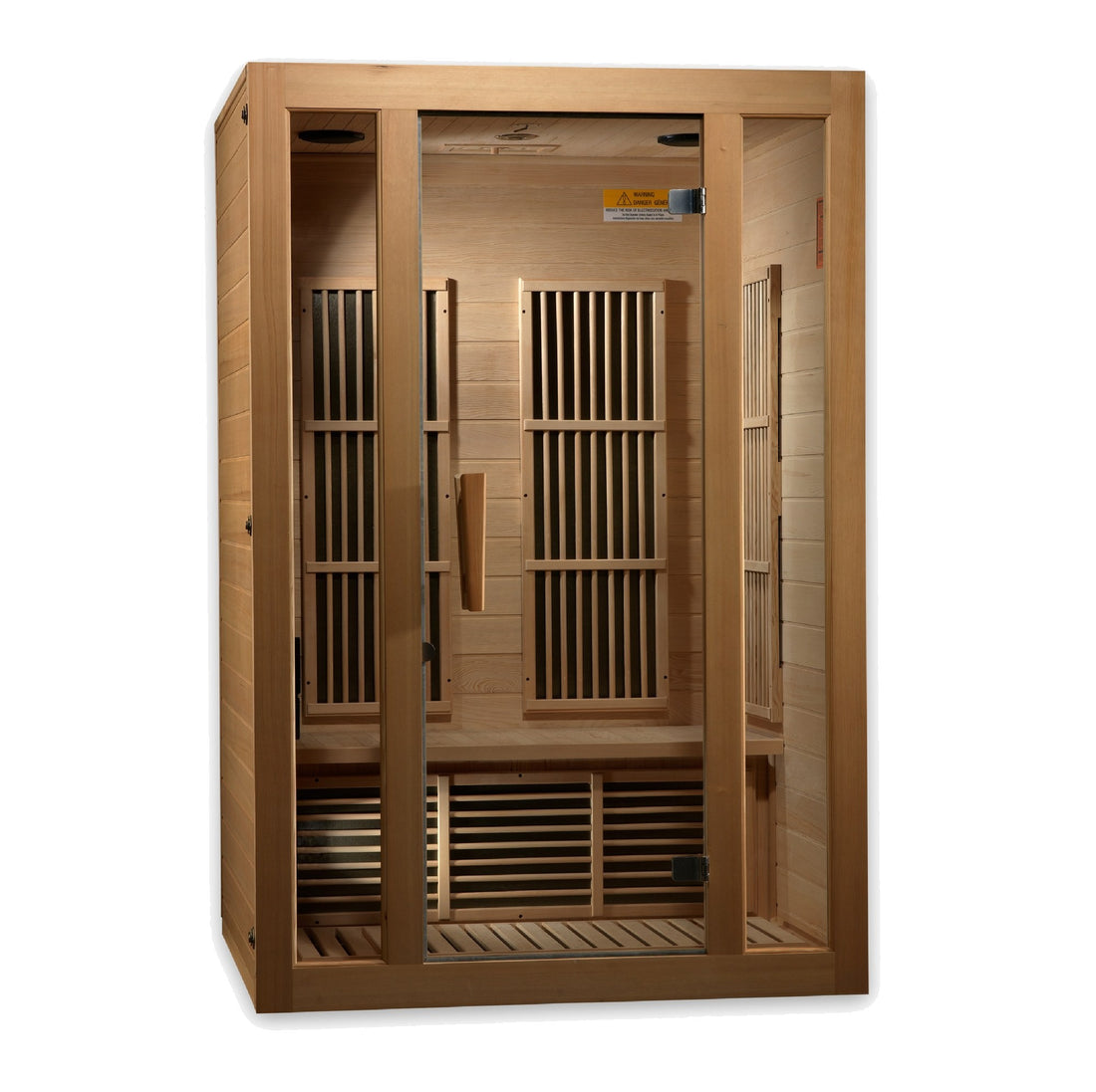 Maxxus Seattle 2-Person Far-Infrared Sauna, Canadian Hemlock