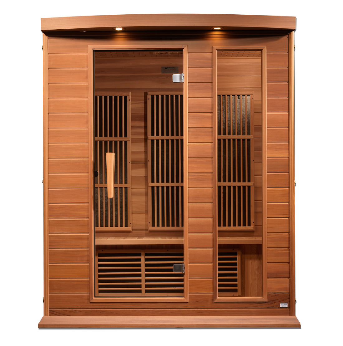 Maxxus K306 Canadian Red Cedar Low EMF 3-Person Far-Infrared Sauna