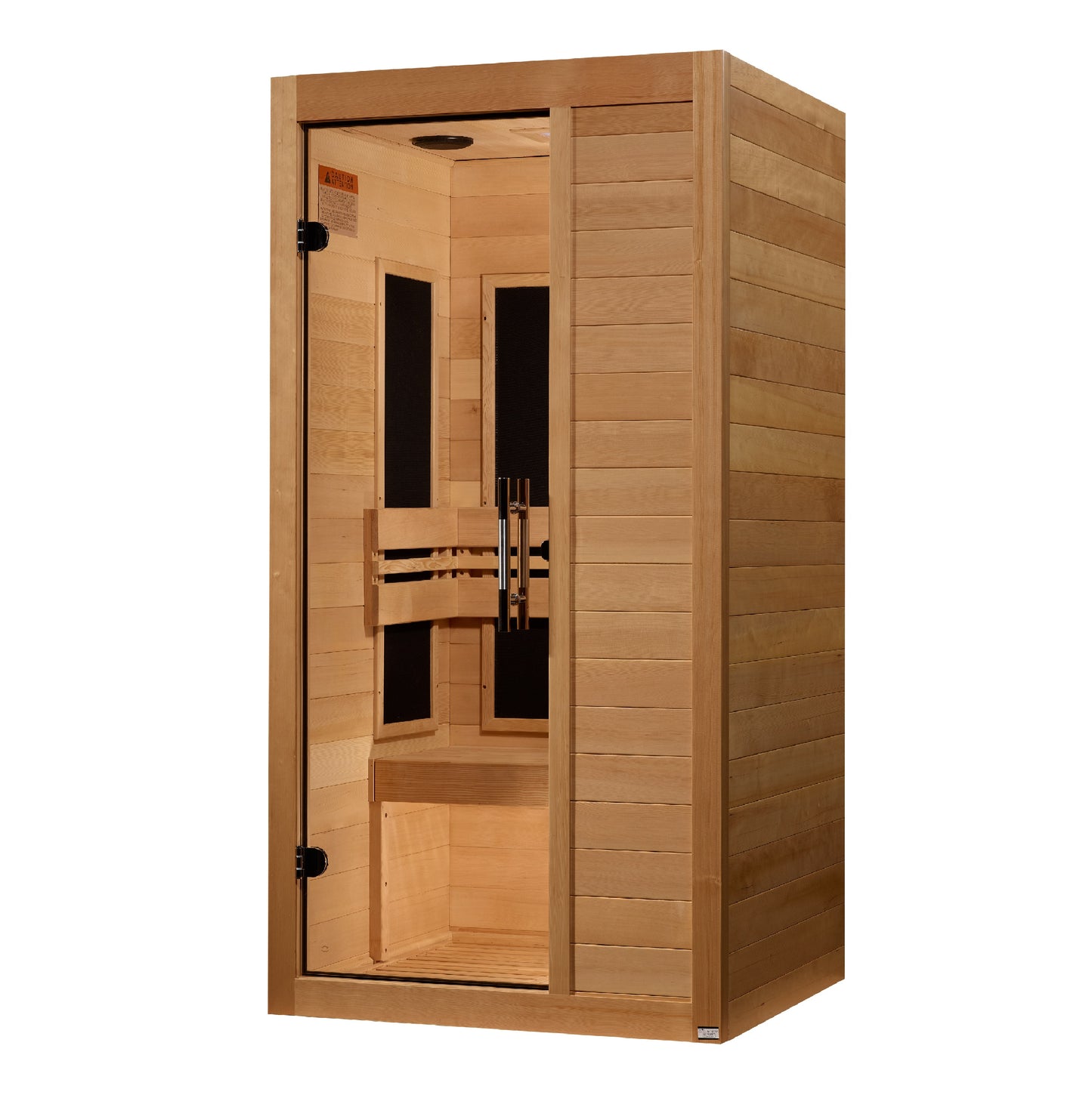Maxxus S106 1-Person Low-EMF Far-Infrared Sauna, Canadian Hemlock