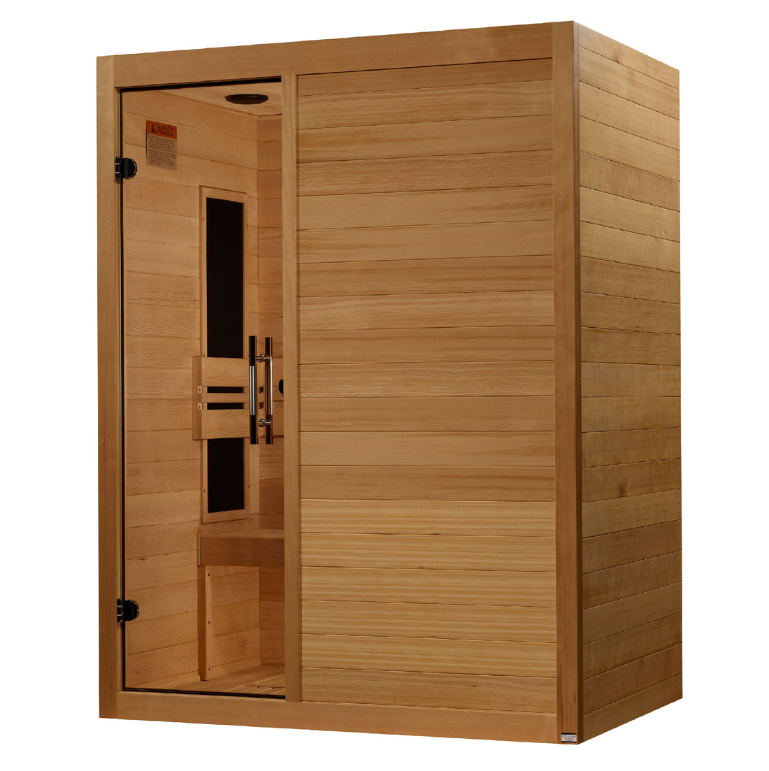 Maxxus S306 3-Person Far-Infrared Sauna - Side View