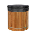 Dynamic Cold Therapy Barrel Spa, Pacific Cedar Stainless Cold Plunge Tub