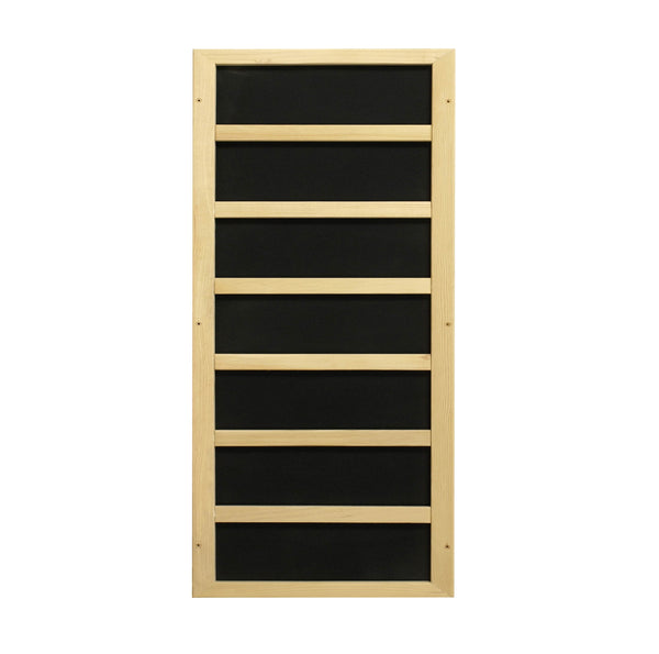 Golden Designs Reserve Edition 6-Person Full Spectrum Near Zero EMF Sauna with Himalayan Salt Bar