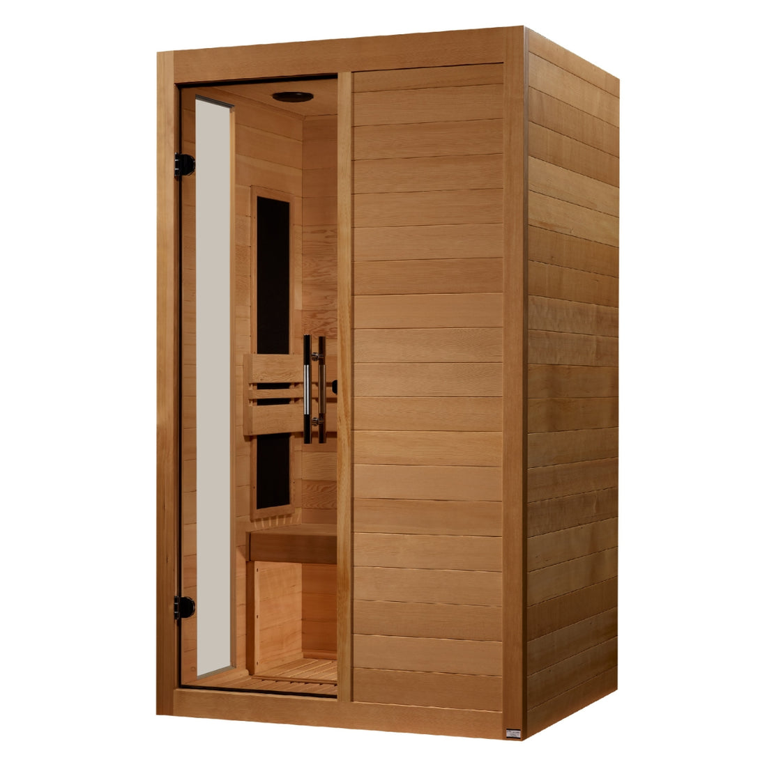 Dynamic Veneto 1-2 Person Low EMF Far-Infrared Sauna - Canadian Hemlock