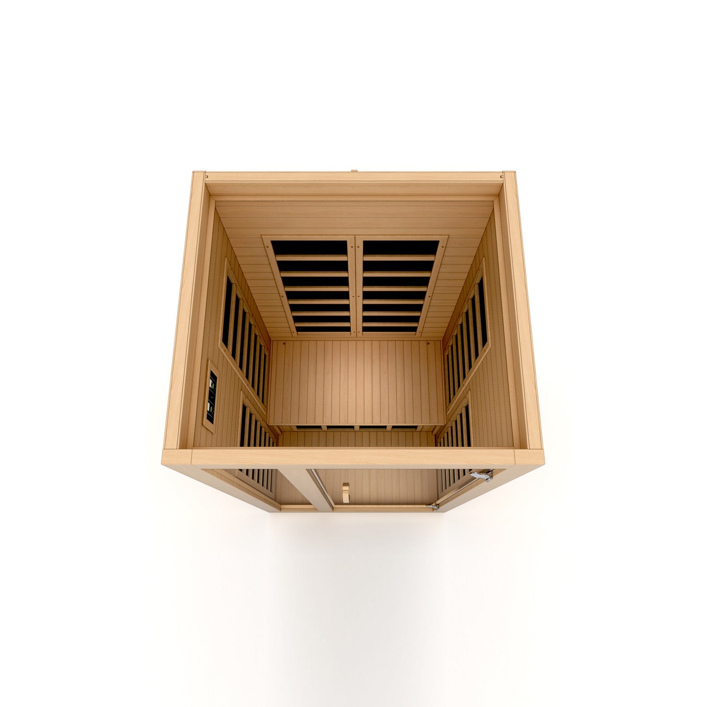 Dynamic Gracia 1-Person Low-EMF Far-Infrared Sauna, Canadian Hemlock