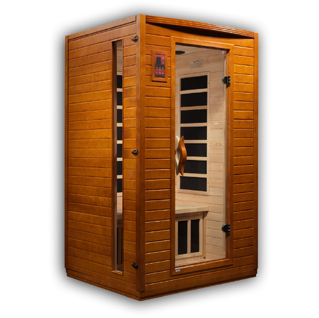 Dynamic Versailles 2-Person Far-Infrared Sauna, Canadian Hemlock