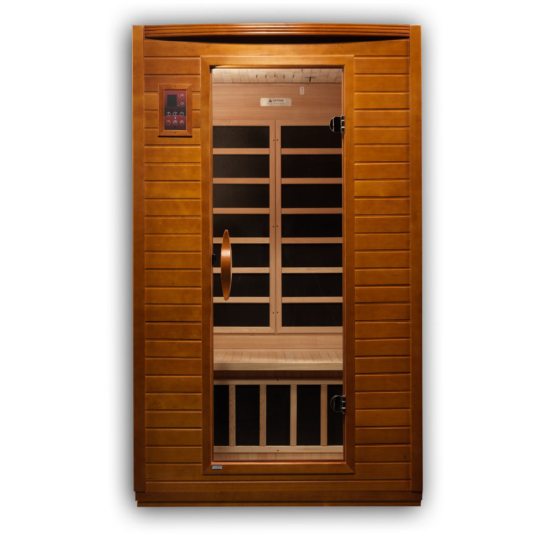 Dynamic Versailles 2-Person Far-Infrared Sauna, Canadian Hemlock