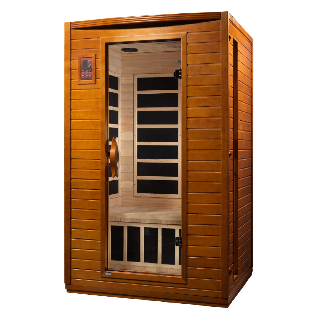 Dynamic Versailles 2-Person Far-Infrared Sauna, Canadian Hemlock
