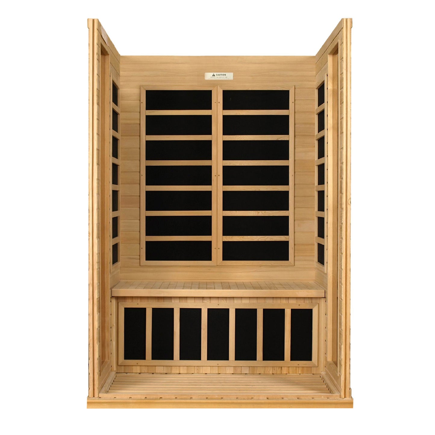 Dynamic Versailles 2-Person Far-Infrared Sauna, Canadian Hemlock