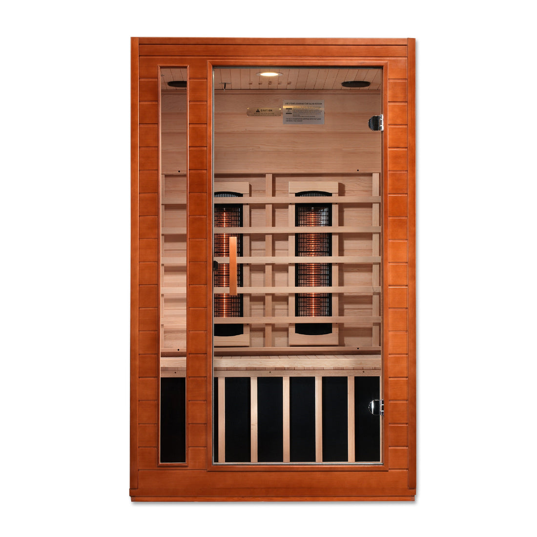 Dynamic Cordoba 2-Person Full-Spectrum Infrared Sauna, Canadian Hemlock
