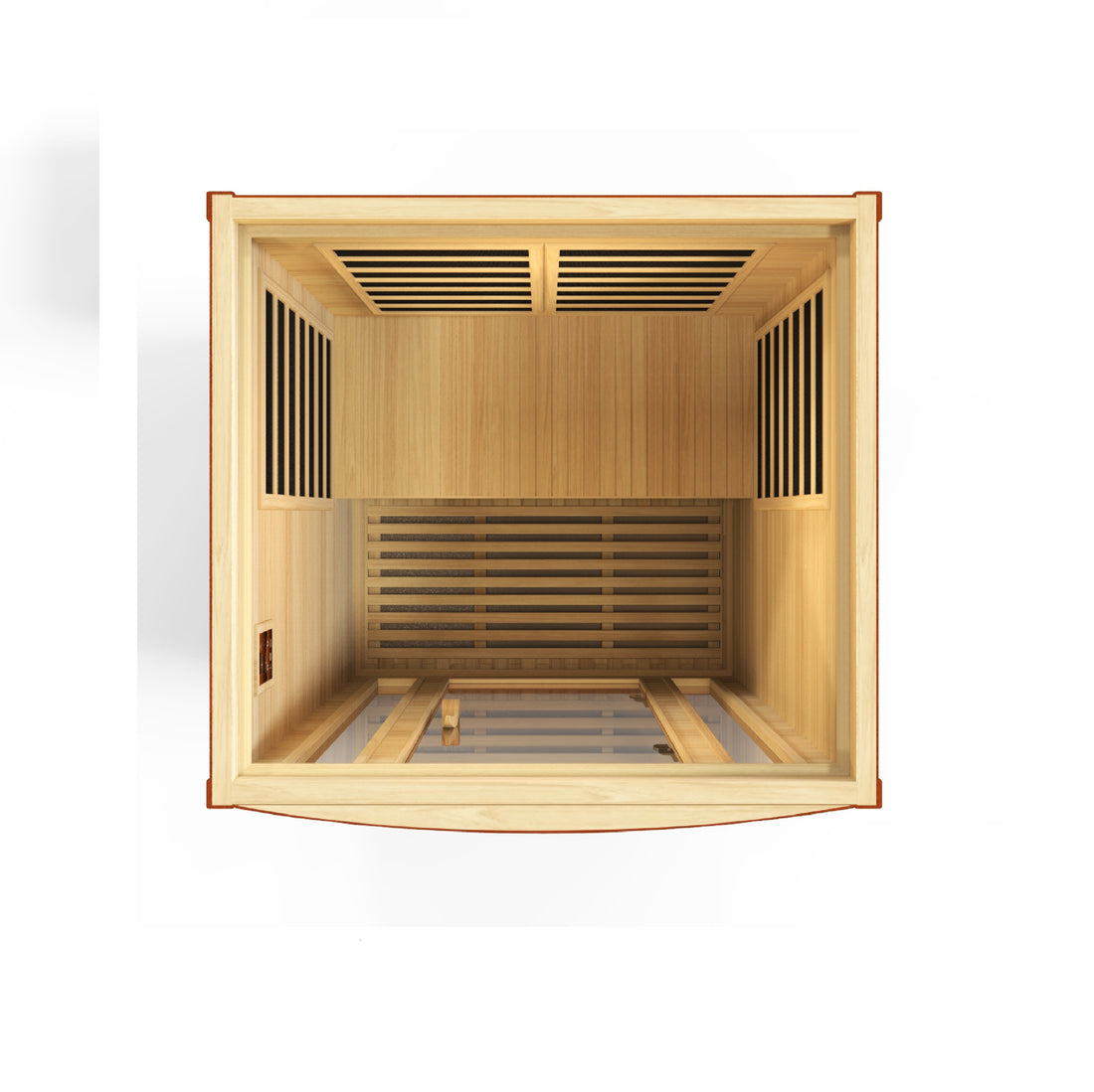 Dynamic San Marino 2-Person Far-Infrared Sauna, Canadian Hemlock