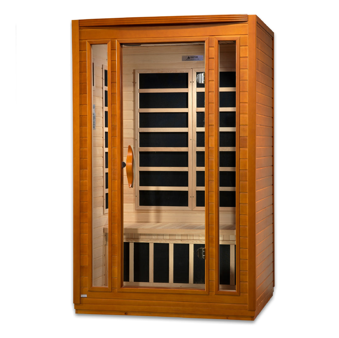 Dynamic San Marino 2-Person Far-Infrared Sauna, Canadian Hemlock