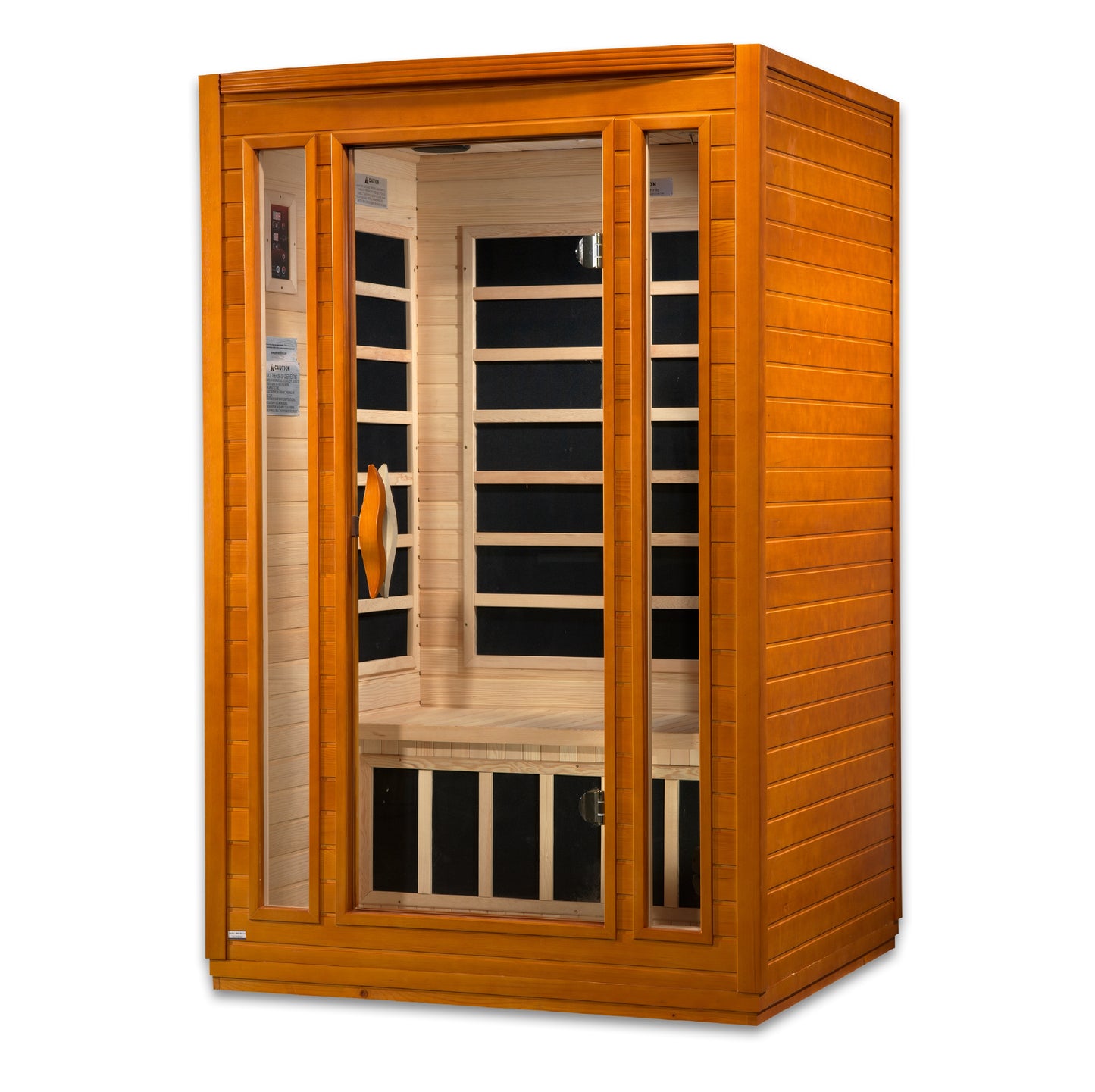 Dynamic San Marino 2-Person Far-Infrared Sauna, Canadian Hemlock