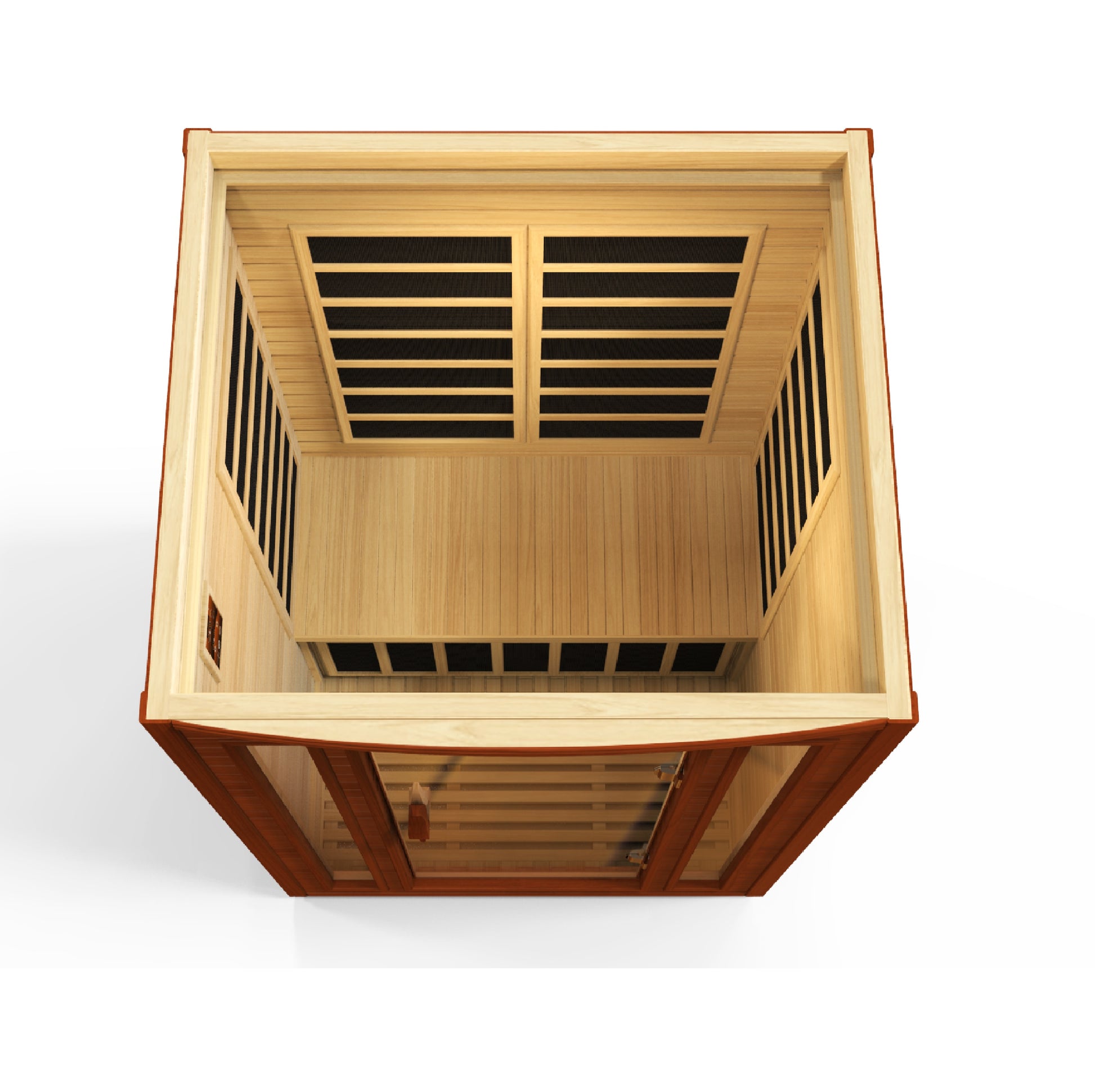 Dynamic San Marino 2-Person Far-Infrared Sauna, Canadian Hemlock