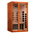 Dynamic Santiago 2-Person Full-Spectrum Infrared Sauna, Canadian Hemlock