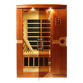 Dynamic Venice 2-Person Low-EMF Far-Infrared Sauna, Canadian Hemlock