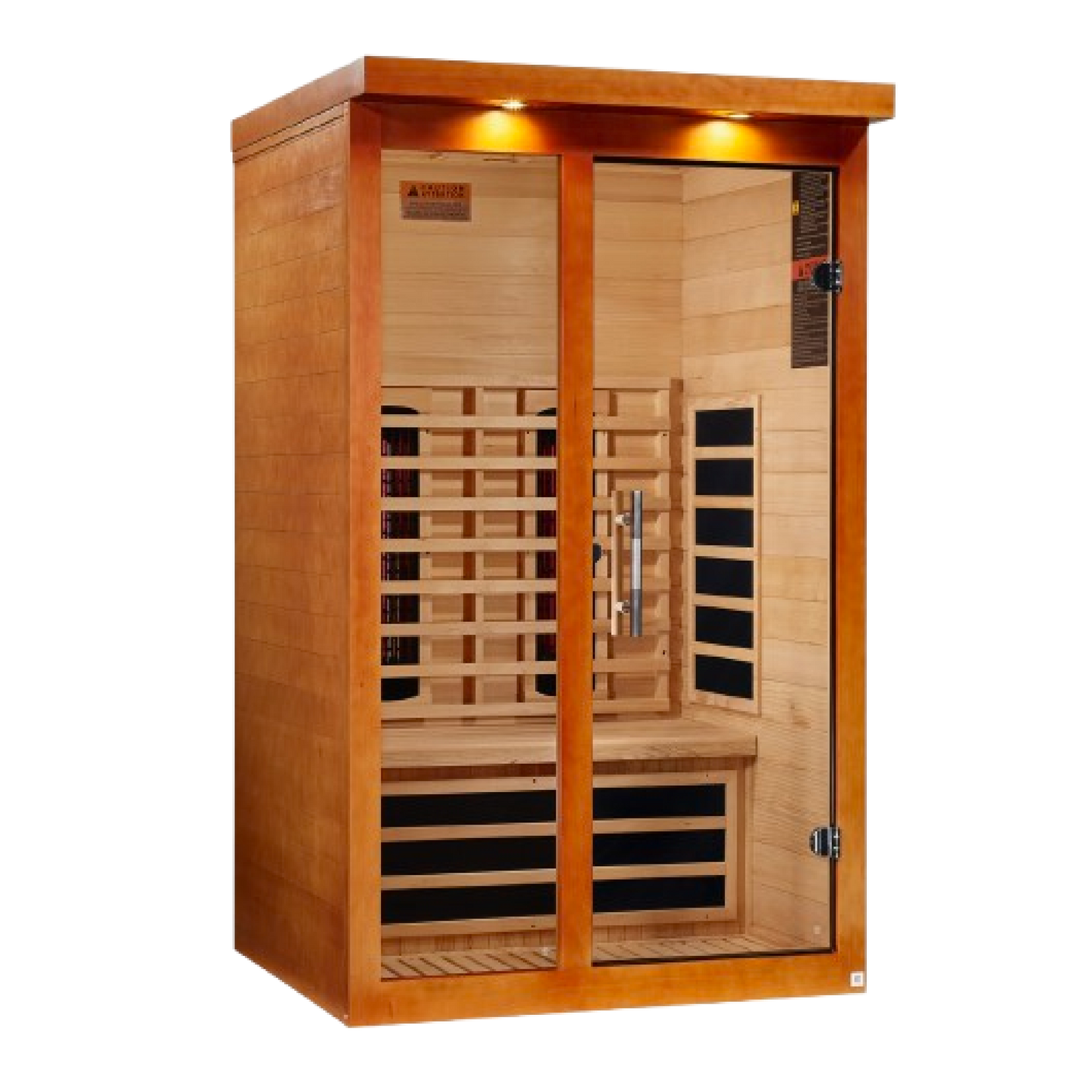 Dynamic Llumeneres 2-Person Full-Spectrum Infrared Sauna, Near-Zero EMF