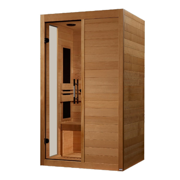 Dynamic Lucca 2-Person Infrared Sauna, Canadian Hemlock