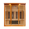 Dynamic Vila Grande 4-Person Full-Spectrum Infrared Sauna, Canadian Hemlock