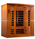 Dynamic Bergamo Elite 4-Person Ultra-Low EMF Far-Infrared Sauna, Canadian Hemlock