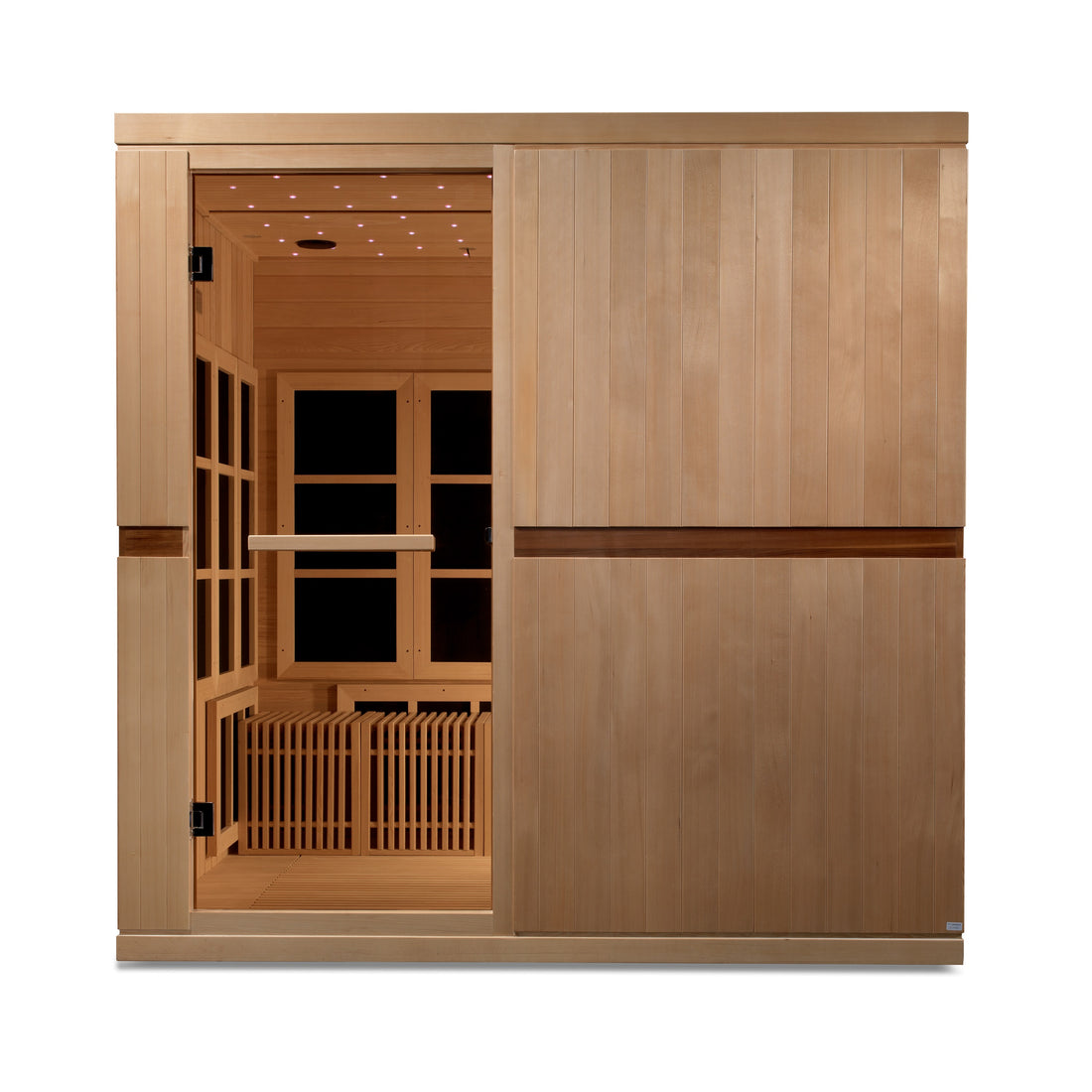 Golden Designs "Catalonia" 8-Person Near Zero EMF FAR Infrared Sauna