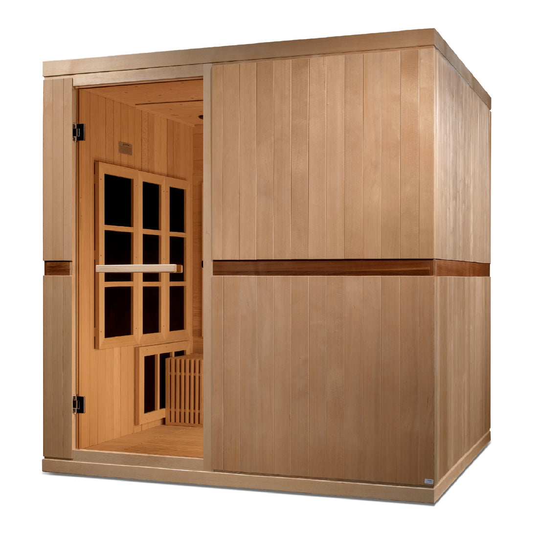 Golden Designs "Catalonia" 8-Person Near Zero EMF FAR Infrared Sauna