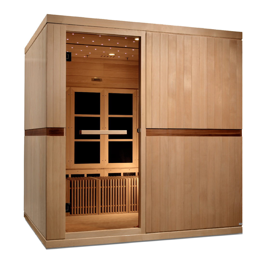 Golden Designs "Catalonia" 8-Person Near Zero EMF FAR Infrared Sauna