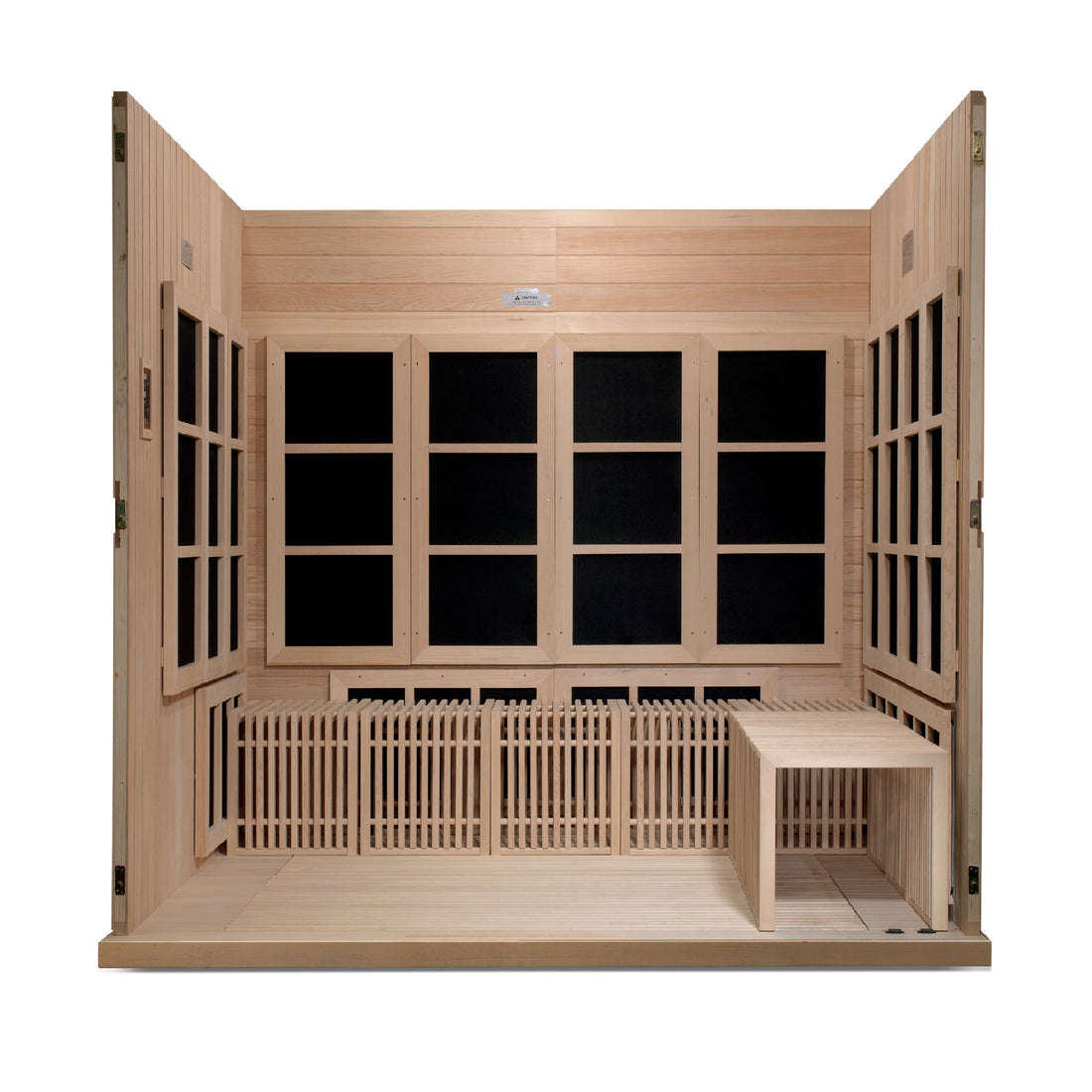 Golden Designs "Catalonia" 8-Person Near Zero EMF FAR Infrared Sauna