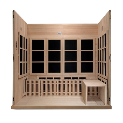 Golden Designs "Catalonia" 8-Person Near Zero EMF FAR Infrared Sauna