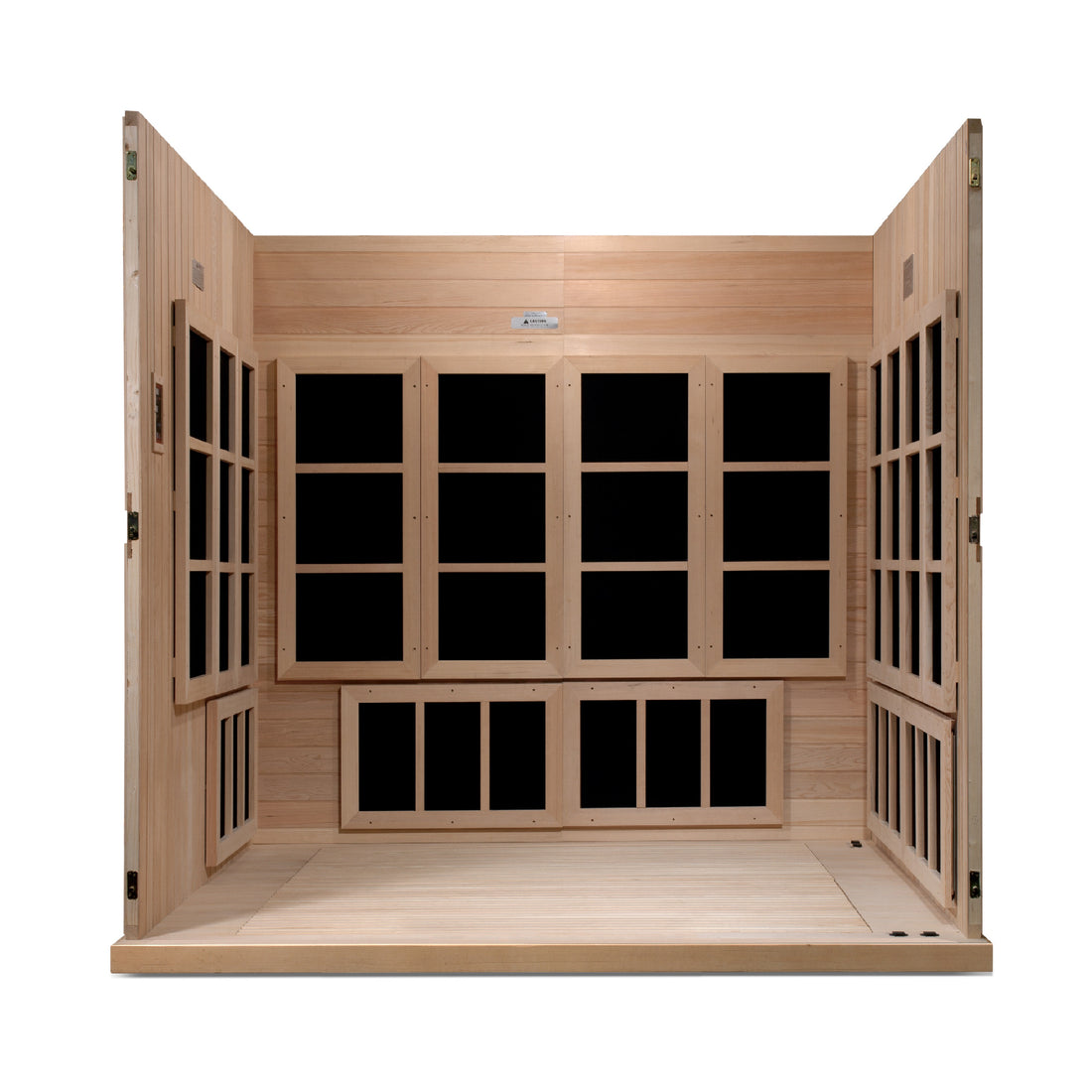 Golden Designs "Catalonia" 8-Person Near Zero EMF FAR Infrared Sauna