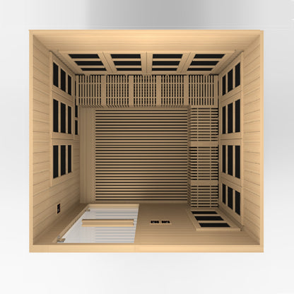 Golden Designs "Catalonia" 8-Person Near Zero EMF FAR Infrared Sauna