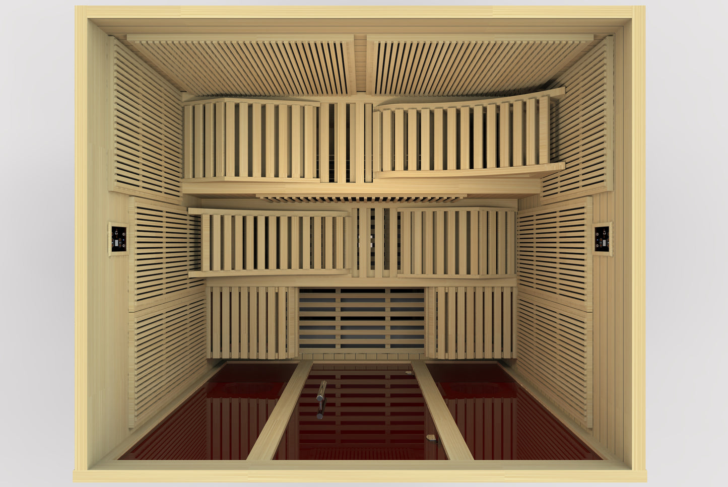 Dynamic "Monaco" 6-Person Near Zero EMF FAR Infrared Sauna