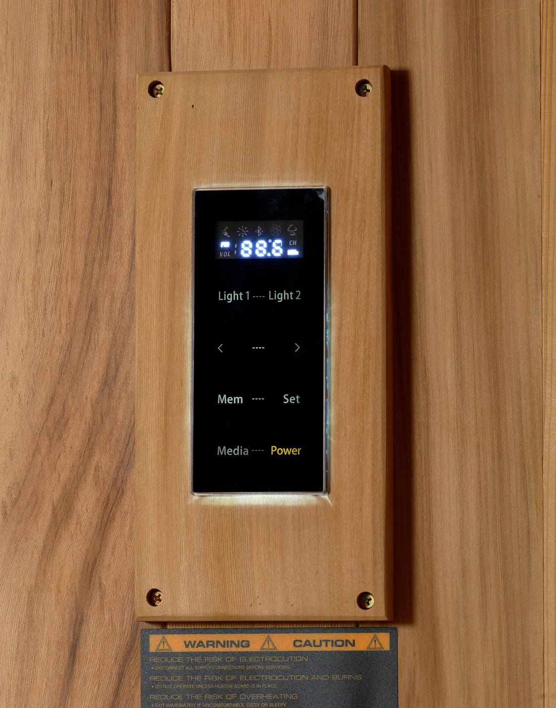 Golden Designs Copenhagen 3-Person Traditional Steam Sauna