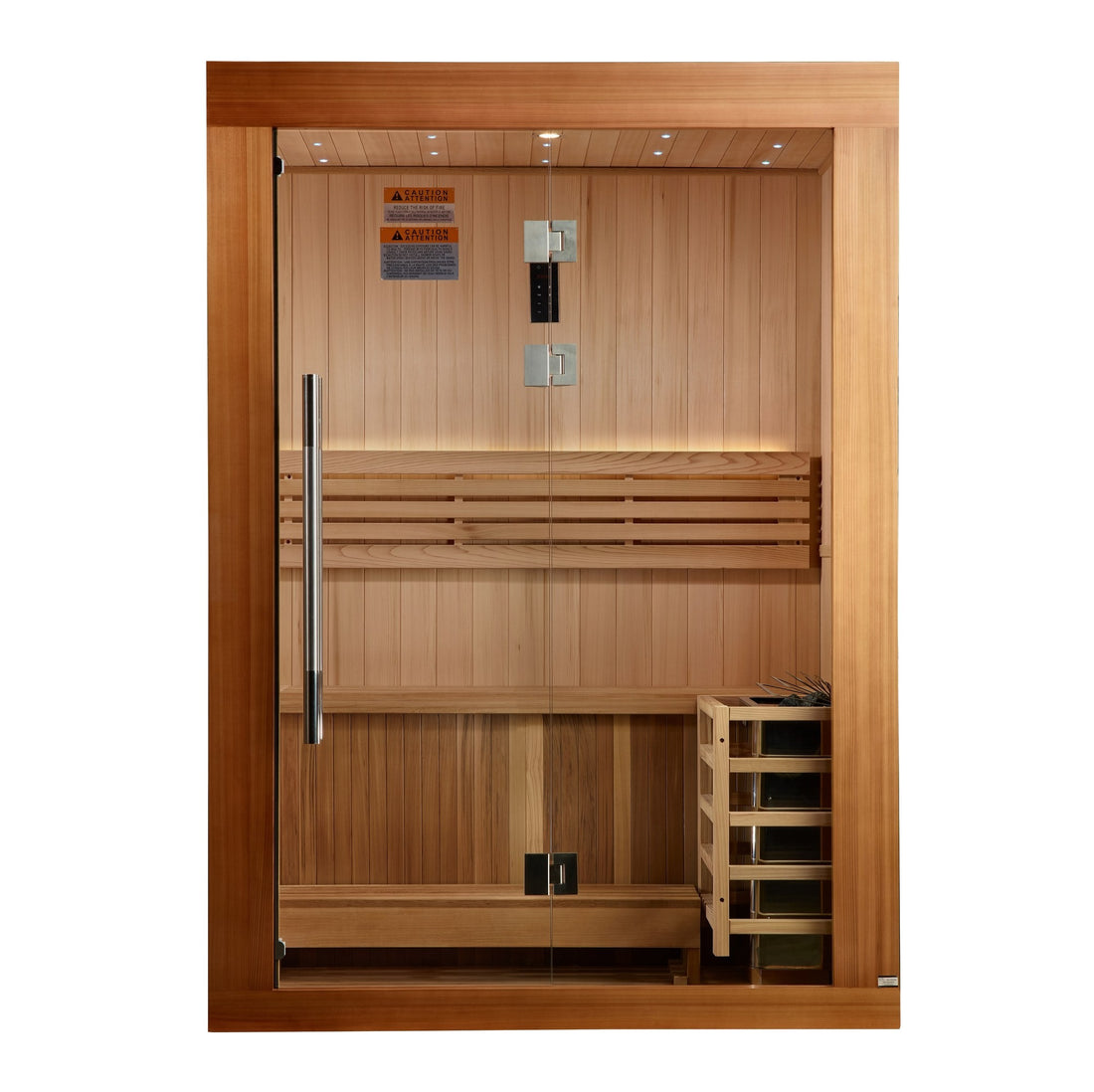 Golden Designs Sundsvall 2-Person Traditional Steam Sauna