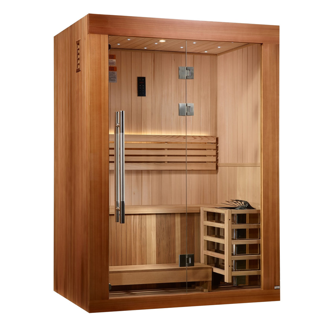 Golden Designs Sundsvall 2-Person Traditional Steam Sauna