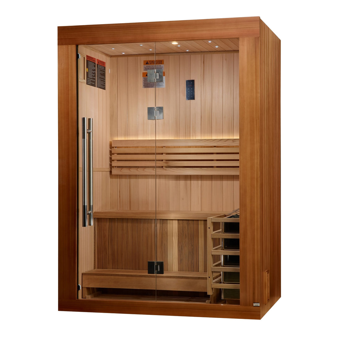 Golden Designs Sundsvall 2-Person Traditional Steam Sauna