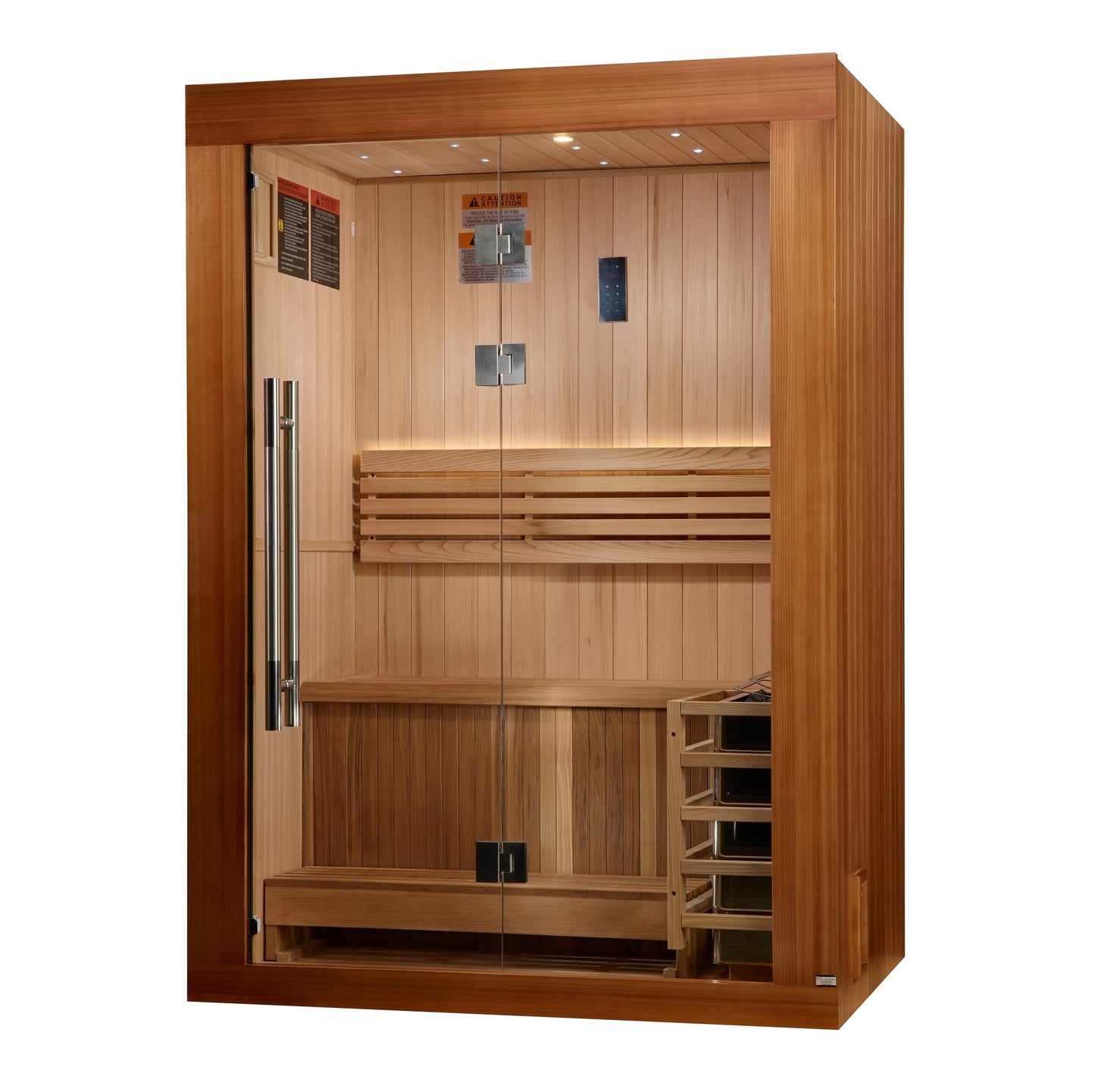 Golden Designs Sundsvall 2-Person Traditional Steam Sauna