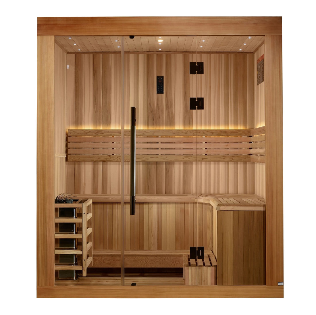 Golden Designs Copenhagen 3-Person Traditional Steam Sauna