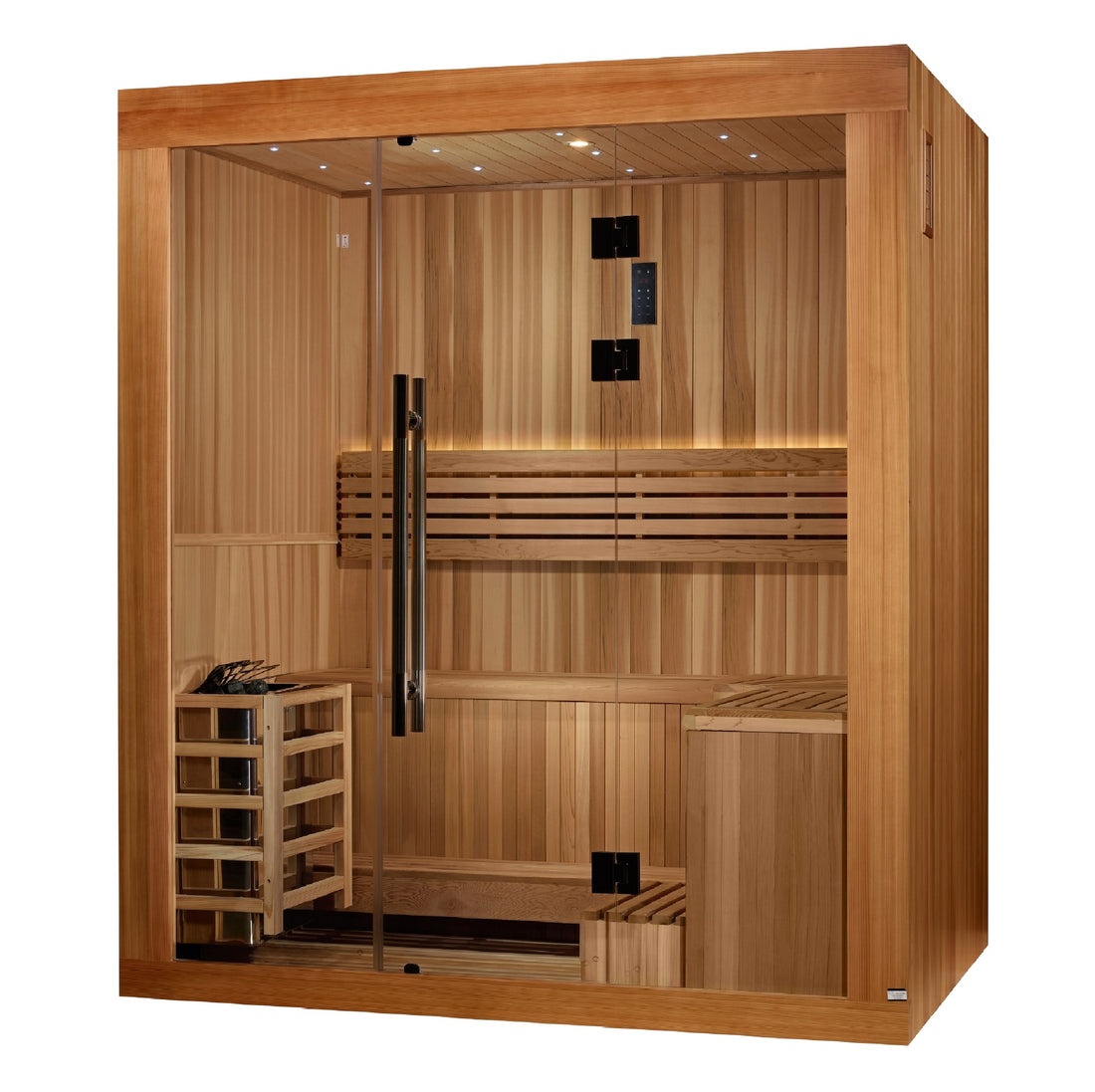 Golden Designs Copenhagen 3-Person Traditional Steam Sauna