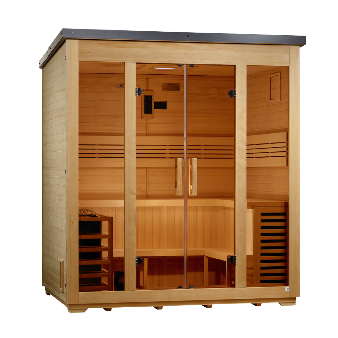 Golden Designs "Vorarlberg" 5-Person Traditional Outdoor Sauna