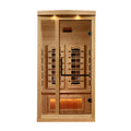 Golden Designs 8010 Salt 1-2 Person Full-Spectrum Infrared Sauna