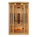 Golden Designs 8020 2-Person Full-Spectrum Infrared Sauna – Near-Zero EMF