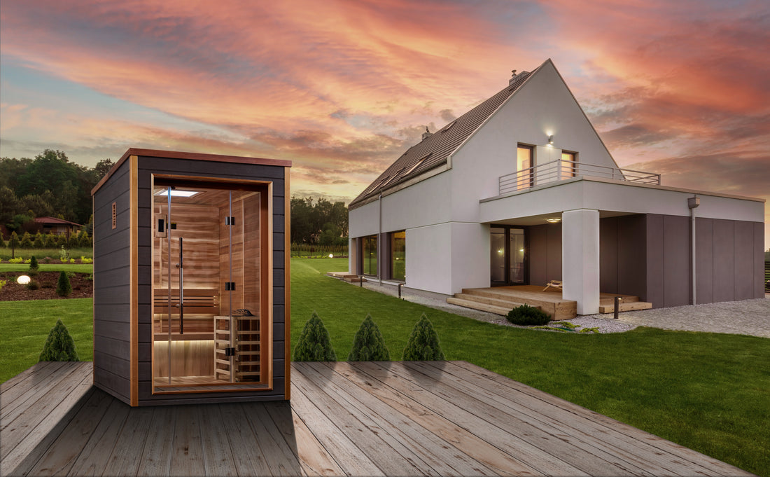 Golden Designs "Narvik" 2-Person Outdoor/Indoor Traditional Steam Sauna